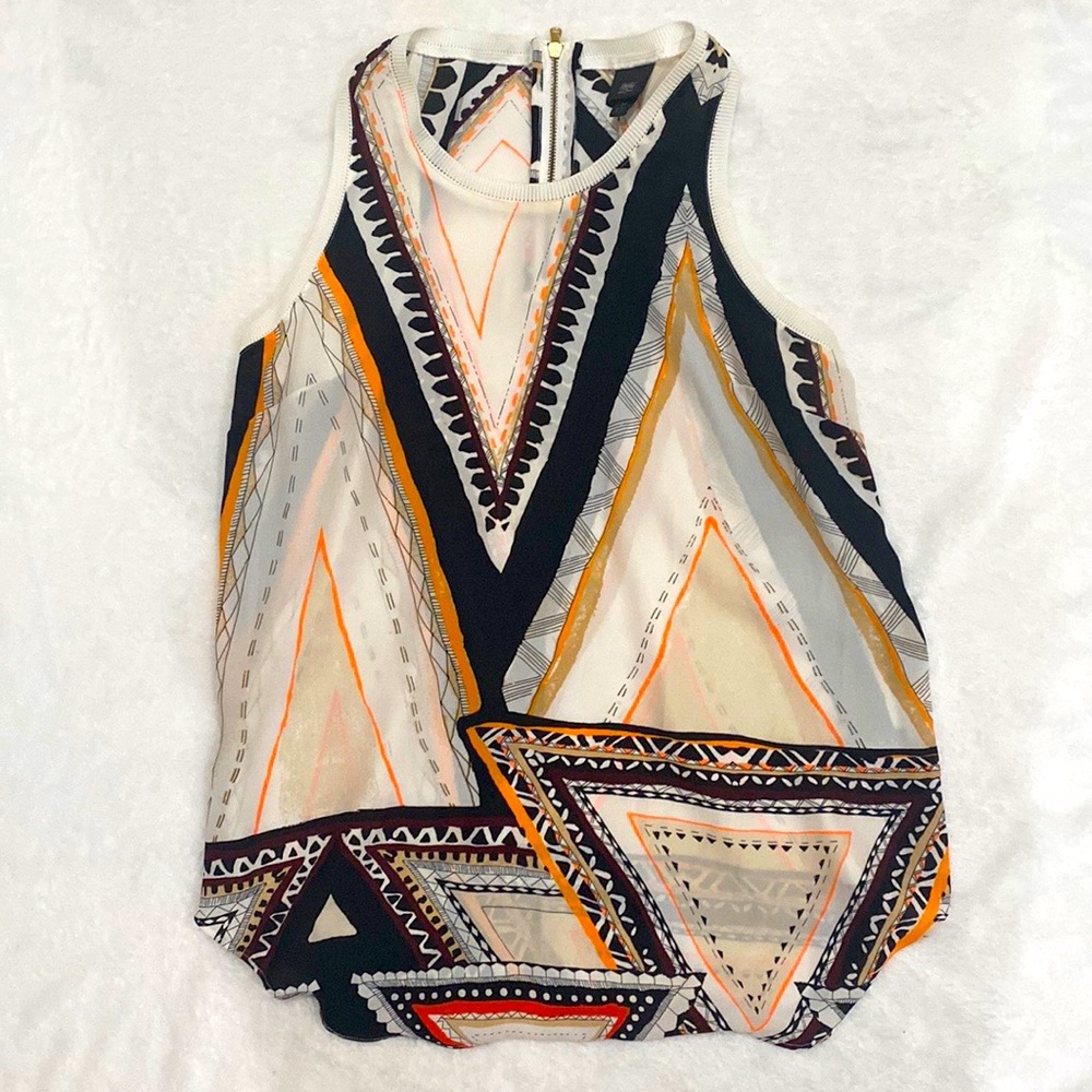 Flowey tribal print tank top